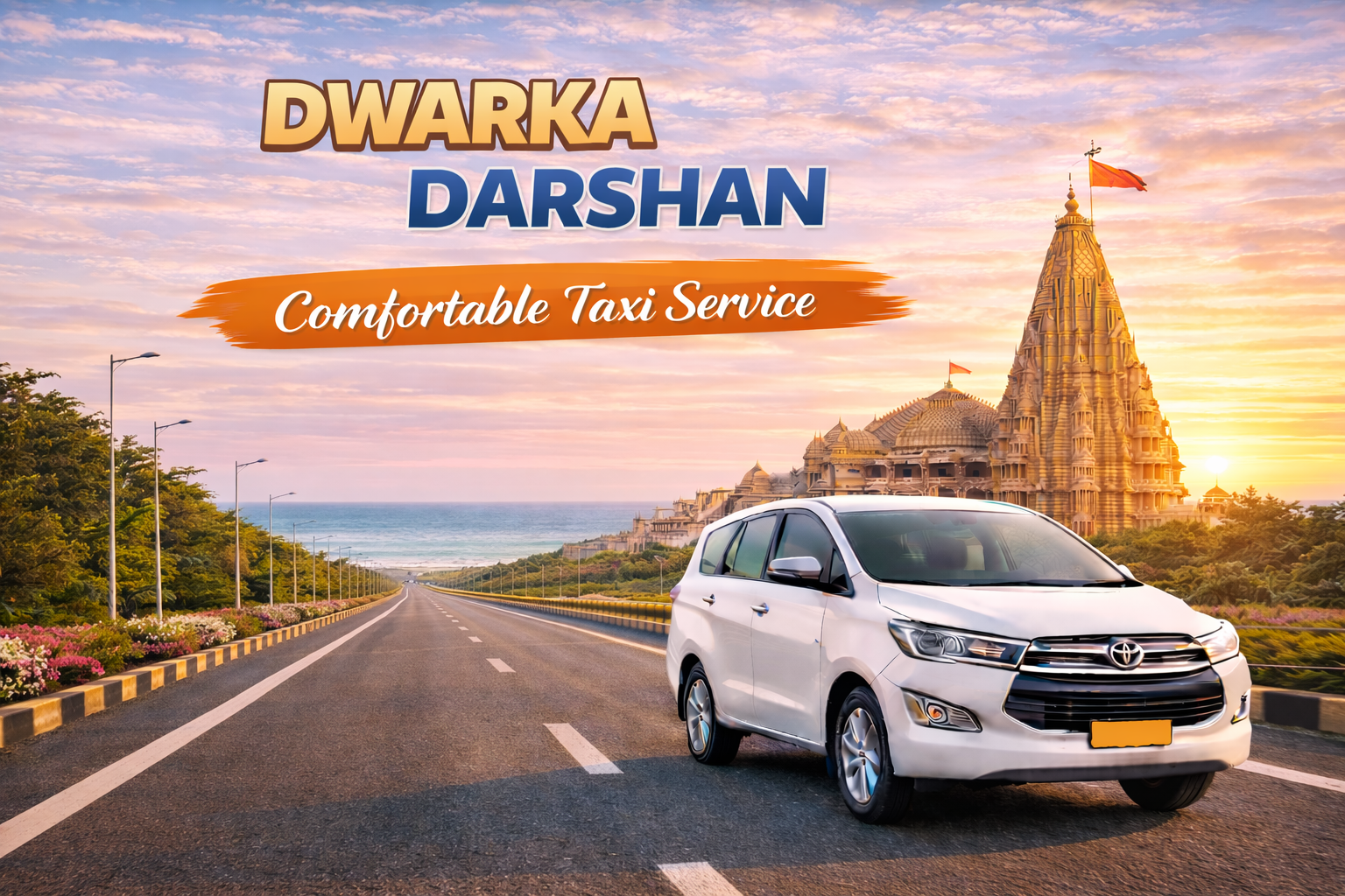 Dwarka Darshan Local Trip – Temple Sightseeing Route & Taxi Booking Guide